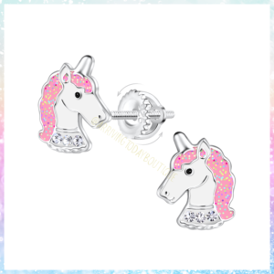 Alternative view of Unicorn Necklace & Earrings