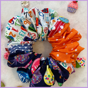 Polka dots, balloons & numbers