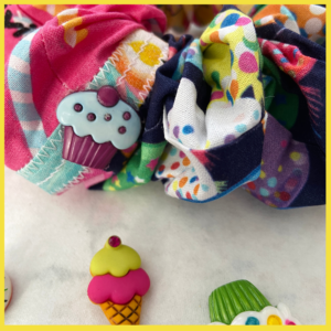 Alternative view of Candles, banner & balloons